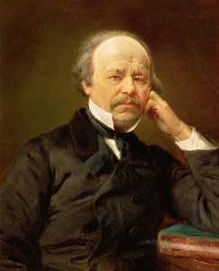 Muotokuva säveltäjä Aleksandr Sergeyvich Dargomyzhskystä (1813-69)